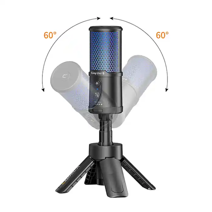 Comica EJoy Uni S RGB Cardioid Condenser USB Microphone